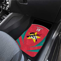 Custom Mozambique Football Car Mats Go Os Mambas - Wonder Print Shop
