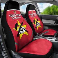 Custom Mozambique Football Car Seat Cover Go Os Mambas - Wonder Print Shop