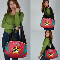 Custom Mozambique Football Grocery Bag Go Os Mambas