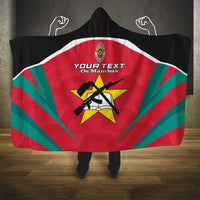 Custom Mozambique Football Hooded Blanket Go Os Mambas