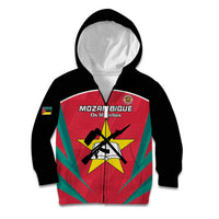 Custom Mozambique Football Kid Hoodie Go Os Mambas - Wonder Print Shop