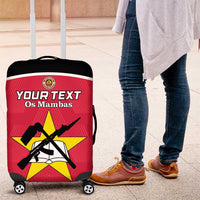 Custom Mozambique Football Luggage Cover Go Os Mambas - Wonder Print Shop