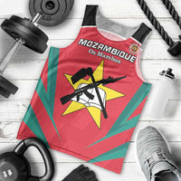 Custom Mozambique Football Men Tank Top Go Os Mambas - Wonder Print Shop