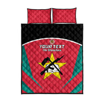 Custom Mozambique Football Quilt Bed Set Go Os Mambas - Wonder Print Shop