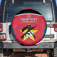 Custom Mozambique Football Spare Tire Cover Go Os Mambas - Wonder Print Shop