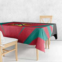 Custom Mozambique Football Tablecloth Go Os Mambas - Wonder Print Shop
