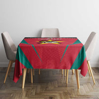 Custom Mozambique Football Tablecloth Go Os Mambas - Wonder Print Shop