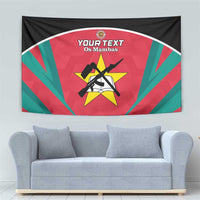 Custom Mozambique Football Tapestry Go Os Mambas - Wonder Print Shop