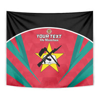 Custom Mozambique Football Tapestry Go Os Mambas - Wonder Print Shop