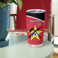 Custom Mozambique Football Tumbler Cup Go Os Mambas - Wonder Print Shop
