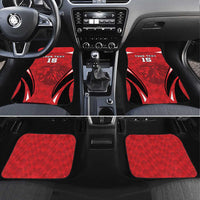 Custom Libya Football Car Mats Go Fursan al-Mutawasit - Wonder Print Shop