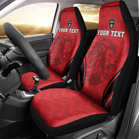 Custom Libya Football Car Seat Cover Go Fursan al-Mutawasit - Wonder Print Shop