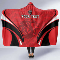 Custom Libya Football Hooded Blanket Go Fursan al-Mutawasit