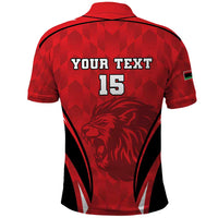 Custom Libya Football Polo Shirt Go Fursan al-Mutawasit - Wonder Print Shop