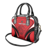 Custom Libya Football Shoulder Handbag Go Fursan al-Mutawasit