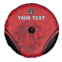 Custom Libya Football Spare Tire Cover Go Fursan al-Mutawasit - Wonder Print Shop