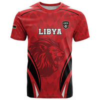 Custom Libya Football T Shirt Go Fursan al-Mutawasit - Wonder Print Shop