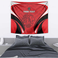 Custom Libya Football Tapestry Go Fursan al-Mutawasit - Wonder Print Shop