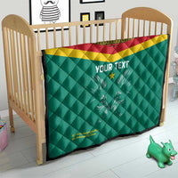 Custom Cameroon Football Quilt Go Champions - Toghu Pattern