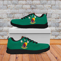 Custom Cameroon Football Sneakers Go Champions - Toghu Pattern