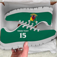 Custom Cameroon Football Sneakers Go Champions - Toghu Pattern
