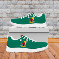 Custom Cameroon Football Sneakers Go Champions - Toghu Pattern