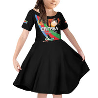 Personalized Eritrea Martyrs Day Family Matching Off Shoulder Short Dress and Hawaiian Shirt Candlelight Vigil Shida Shoes