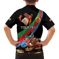 Personalized Eritrea Martyrs Day Family Matching Summer Maxi Dress and Hawaiian Shirt Candlelight Vigil Shida Shoes