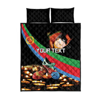 Personalized Eritrea Martyrs Day Quilt Bed Set Candlelight Vigil Shida Shoes