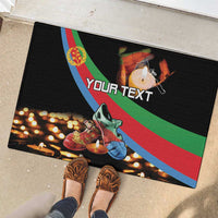 Personalized Eritrea Martyrs Day Rubber Doormat Candlelight Vigil Shida Shoes