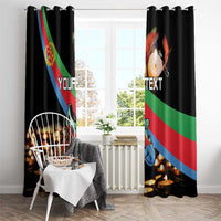 Personalized Eritrea Martyrs Day Window Curtain Candlelight Vigil Shida Shoes