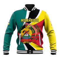 Personalized Mozambique Baseball Jacket 50 Years Anniversary Independence Day