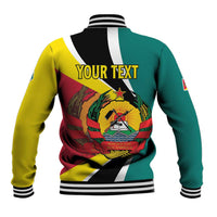 Personalized Mozambique Baseball Jacket 50 Years Anniversary Independence Day
