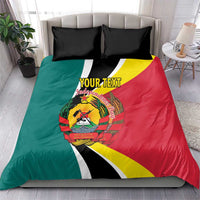 Personalized Mozambique Bedding Set 50 Years Anniversary Independence Day