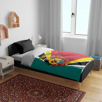 Personalized Mozambique Bedding Set 50 Years Anniversary Independence Day