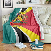Personalized Mozambique Blanket 50 Years Anniversary Independence Day