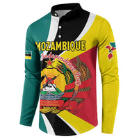 Personalized Mozambique Button Sweatshirt 50 Years Anniversary Independence Day