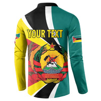 Personalized Mozambique Button Sweatshirt 50 Years Anniversary Independence Day