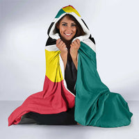 Personalized Mozambique Hooded Blanket 50 Years Anniversary Independence Day