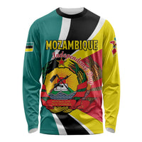 Personalized Mozambique Long Sleeve Shirt 50 Years Anniversary Independence Day