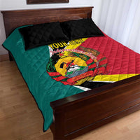 Personalized Mozambique Quilt Bed Set 50 Years Anniversary Independence Day