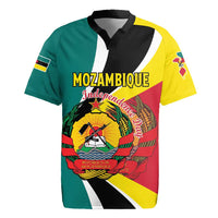 Personalized Mozambique Rugby Jersey 50 Years Anniversary Independence Day