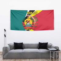 Personalized Mozambique Tapestry 50 Years Anniversary Independence Day