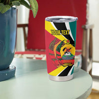 Personalized Mozambique Tumbler Cup 50 Years Anniversary Independence Day