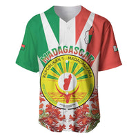 Personalized Madagasikara Baseball Jersey Seal With Poinciana