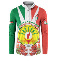 Personalized Madagasikara Button Sweatshirt Seal With Poinciana