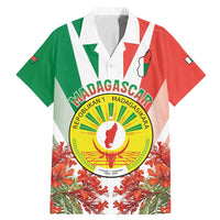 Personalized Madagasikara Family Matching Mermaid Dress and Hawaiian Shirt Seal With Poinciana