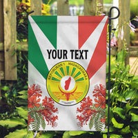 Personalized Madagasikara Garden Flag Seal With Poinciana