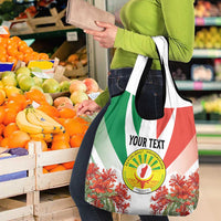 Personalized Madagasikara Grocery Bag Seal With Poinciana