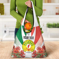 Personalized Madagasikara Grocery Bag Seal With Poinciana